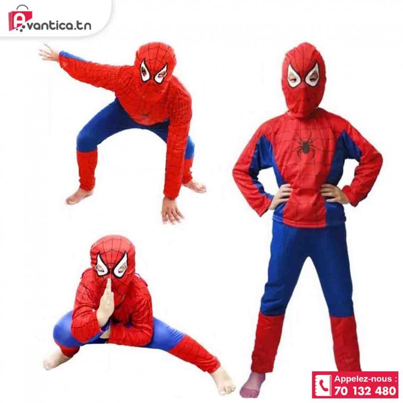 Déguisement Spiderman taille L - Accessoire de déguisement - Achat & prix